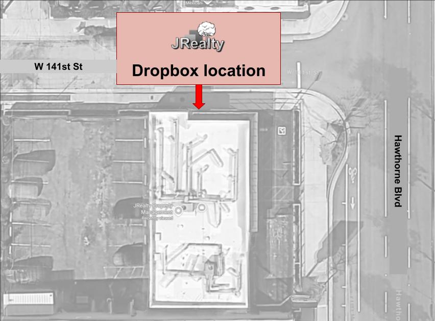JRealty office drop box location
